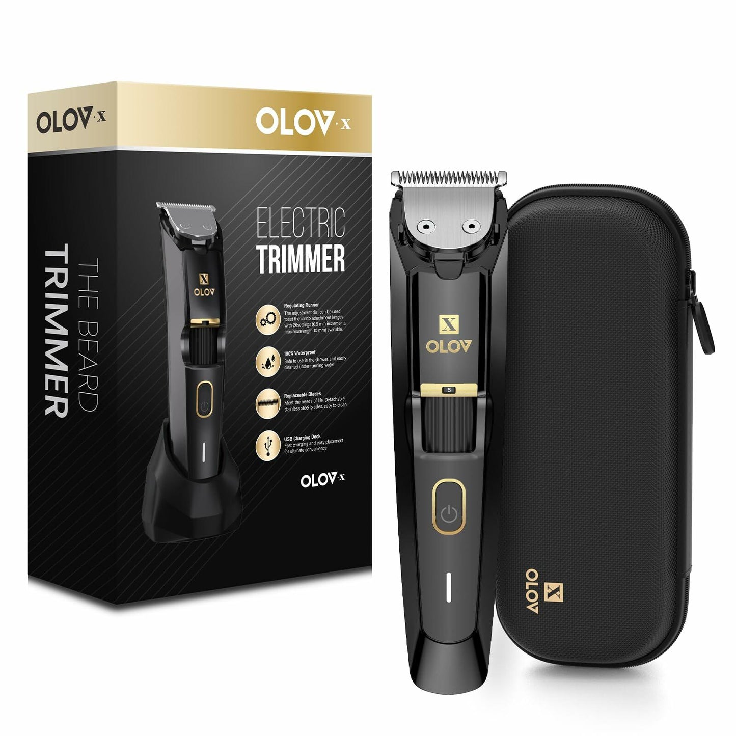 OLOV X Men's Beard Trimmer