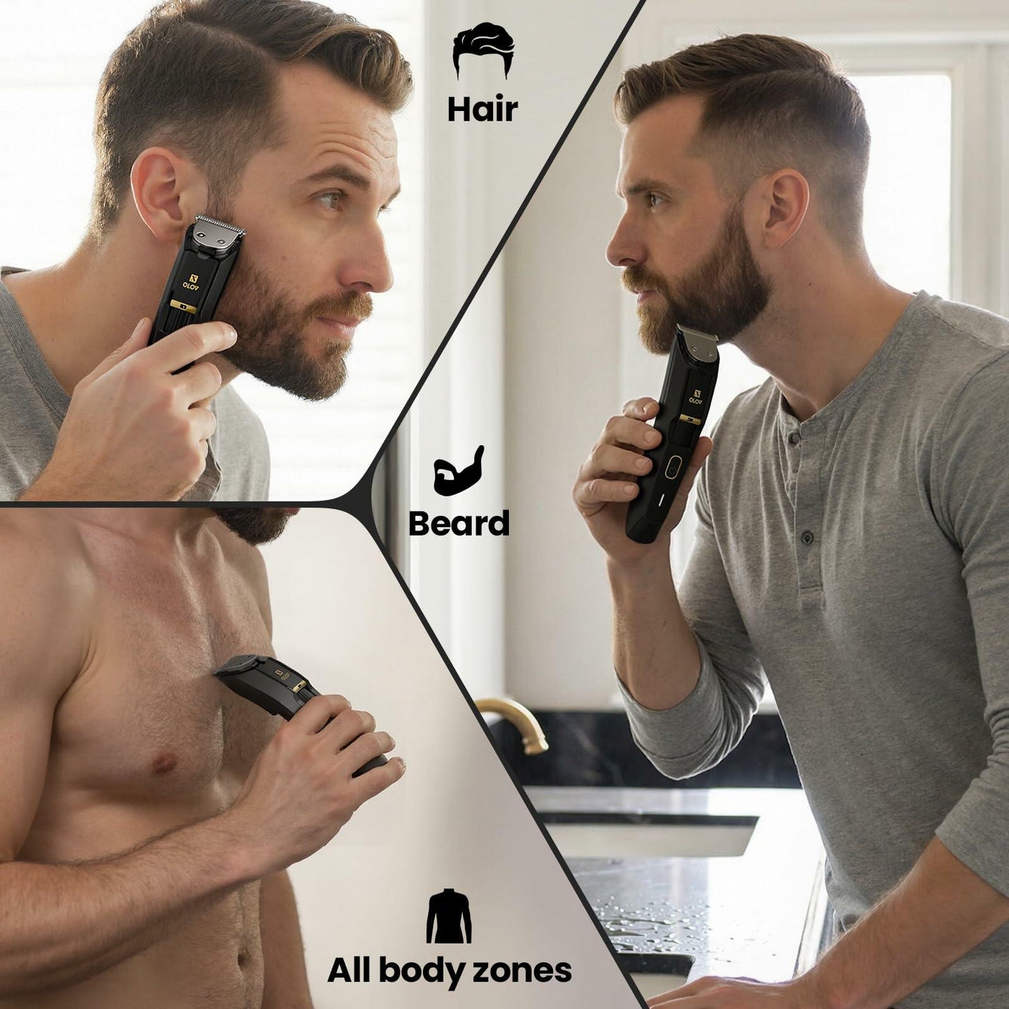 OLOV X Men's Beard Trimmer