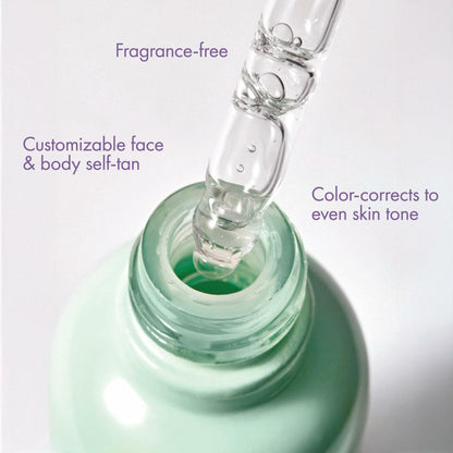 Isle of Paradise Self Tanning Face & Body Drops- Light, 1.01 fl. oz
