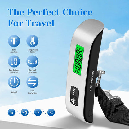 Luggage Scale, 110lb Luggage Weight Scale Color Chosen at Random