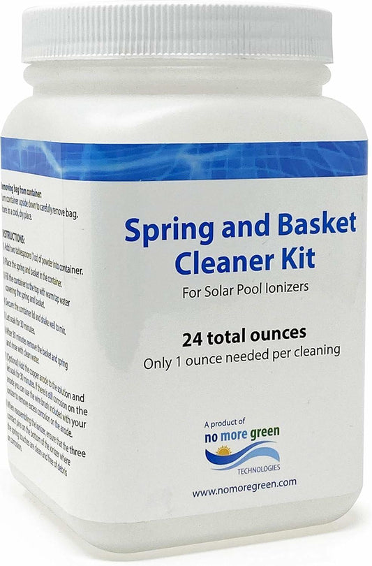 Spring & Basket Cleaner Kit For Solar Pool Ionizers