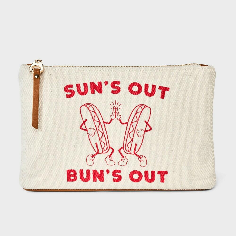 Zipper Pouch - Universal Thread™ Cream