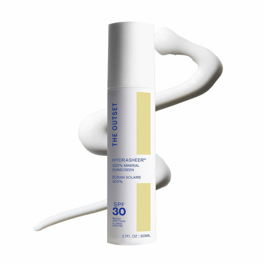 The Outset Hydrasheer 100% Mineral Hydrating Sunscreen SPF 30- 1.7 fl oz