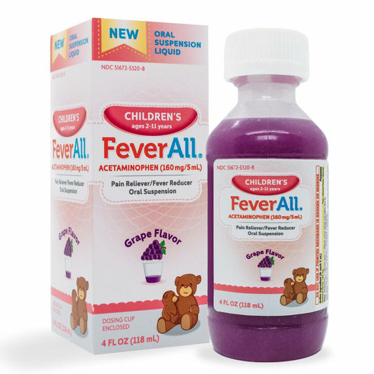 Feverall Liquid Oral Children Fever Reducer/Pain Reliver EXP: 07/26