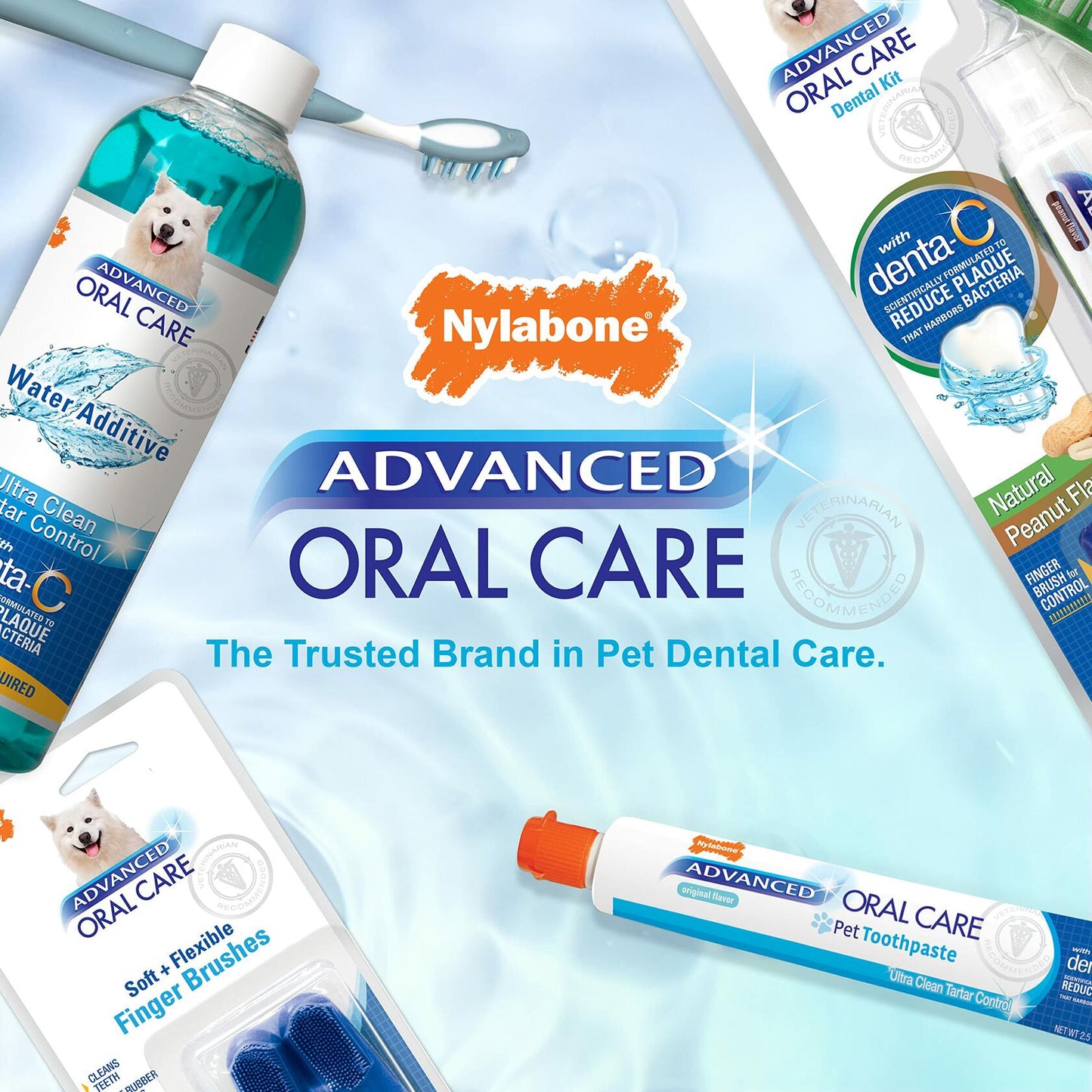 Nylabone Advanced Oral Care Pet Dental Water Additive 16 oz. exp. 5/26