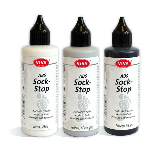Viva Decor ABS Sock Stop (3x 2.77 Fl oz) - Fabric Paint