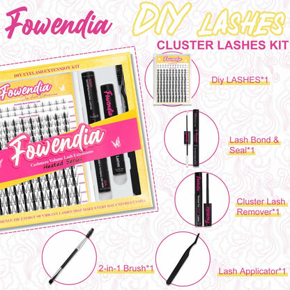 Fowendia Lash Clusters Kit  - Anime Lashes