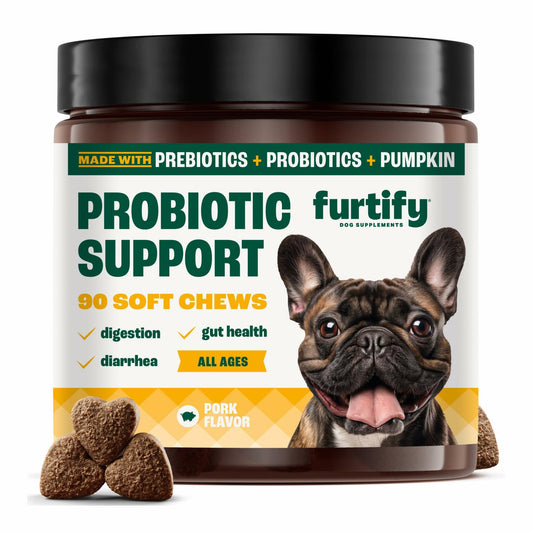 Furtify Probiotics for Dogs - 90 Count (Exp: 02/27)