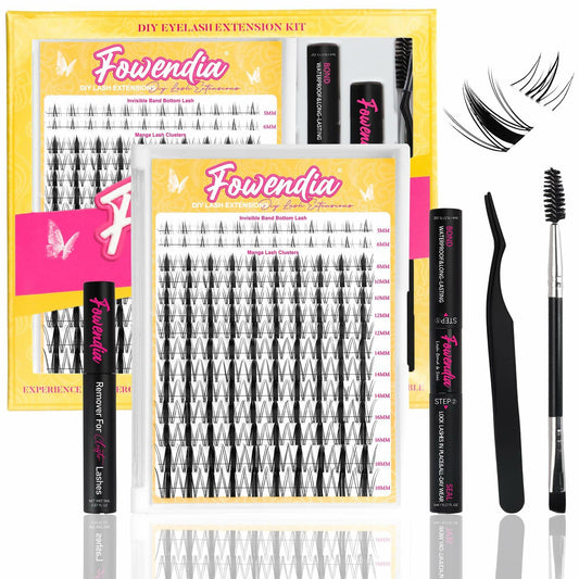 Fowendia Lash Clusters Kit  - Anime Lashes