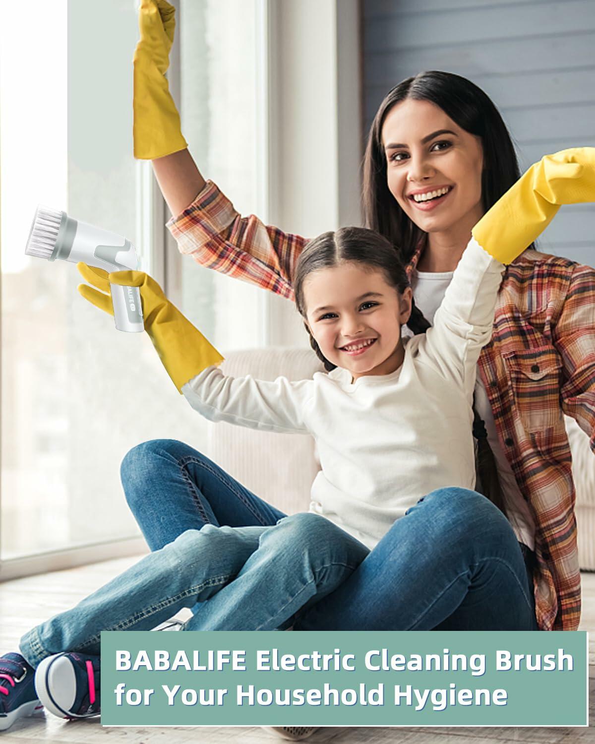 Electric Spin Scrubber (Gray)