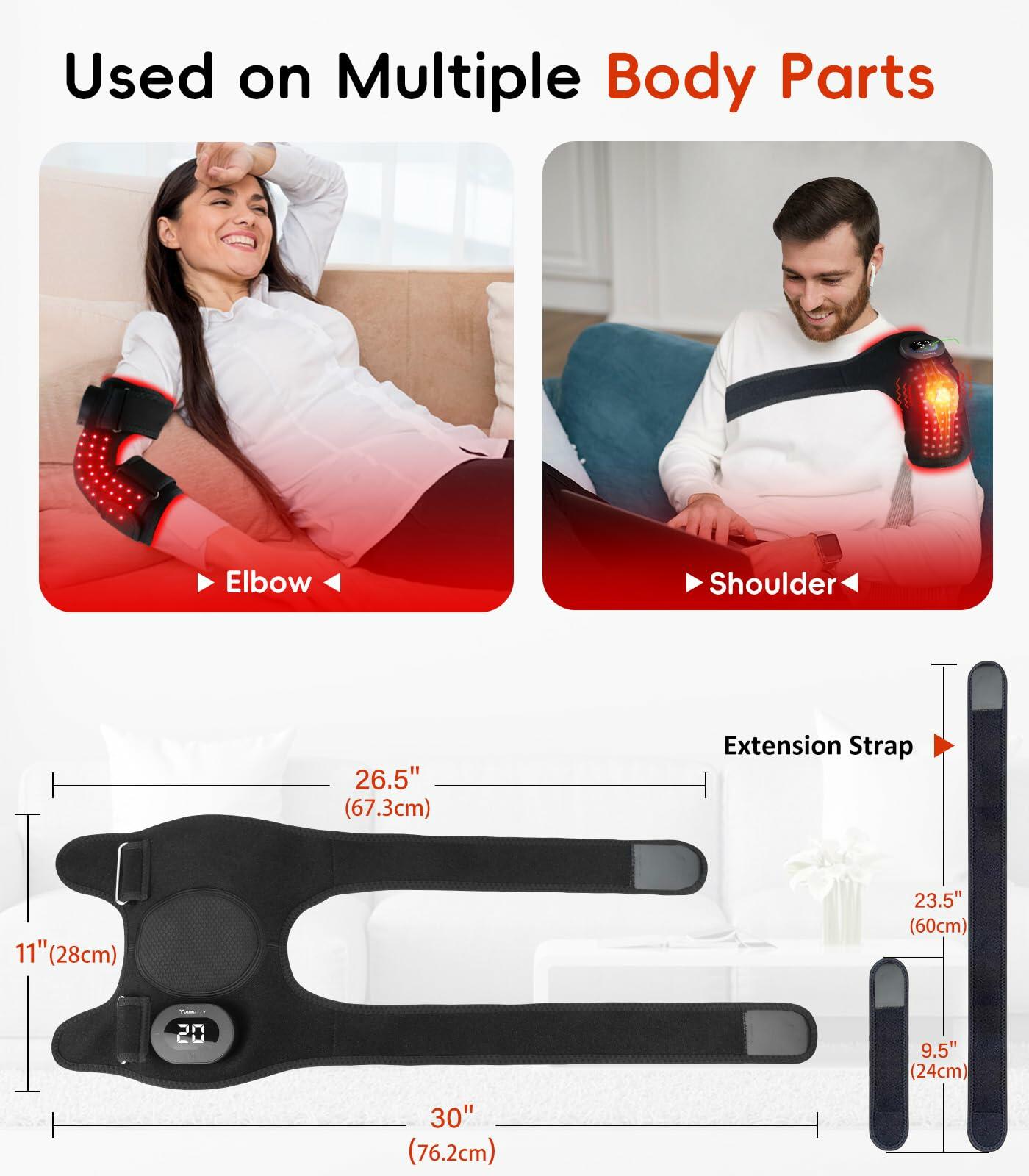 Red Light Therapy & Vibration Knee Massager