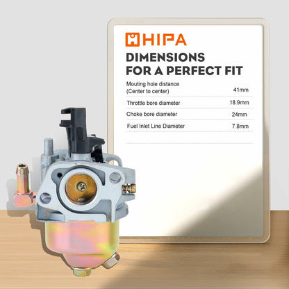 Hipa（HUAYI OEM) 951-12785 Carburetor for Walk Behind Tillers