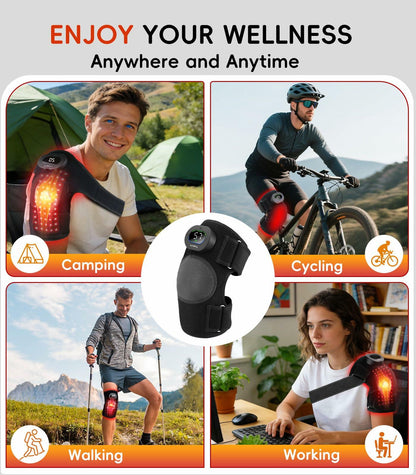 Red Light Therapy & Vibration Knee Massager
