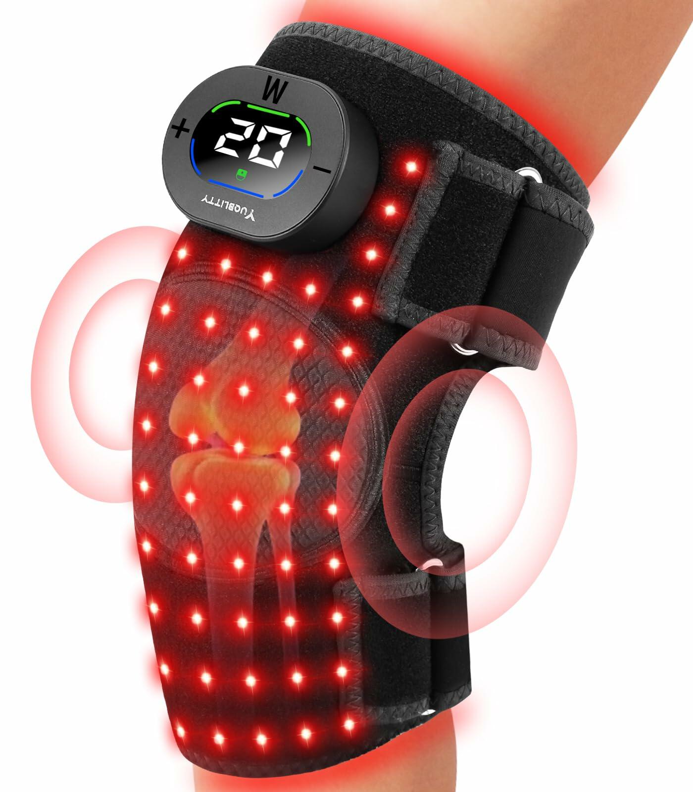 Red Light Therapy & Vibration Knee Massager