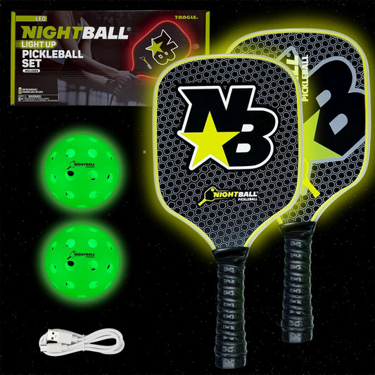 Nightball Pickleball Set