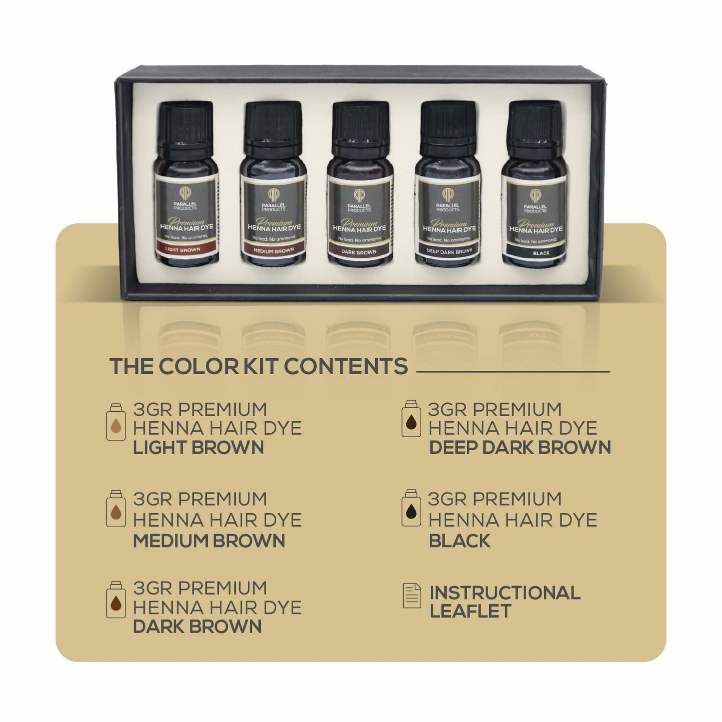 Parallel Products Henna Color Kit
