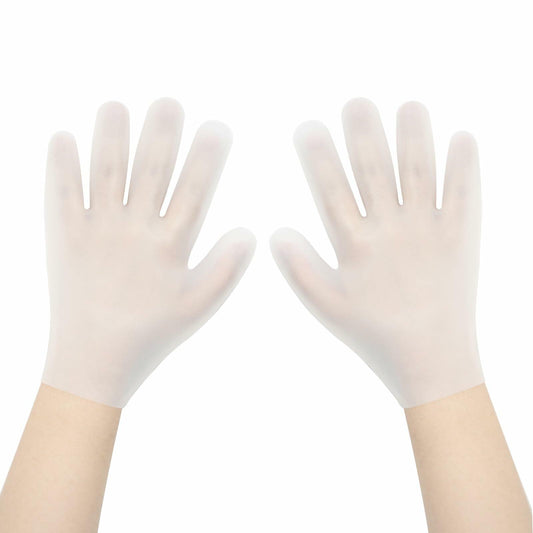 Touchscreen Silicone Moisturizing Gloves (White)