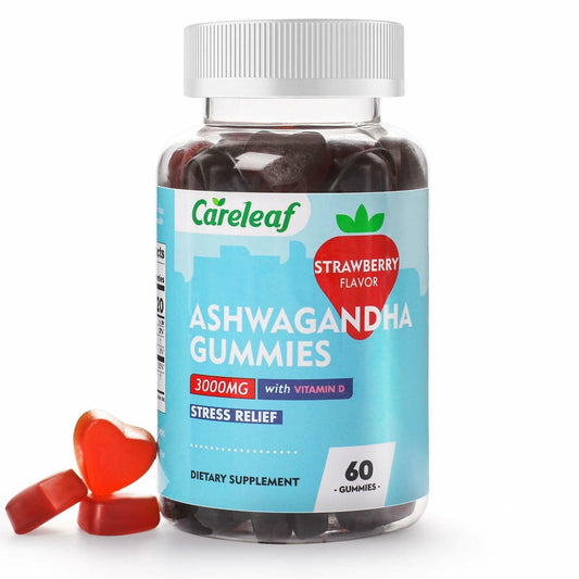 Vegan Ashwagandha Gummies-3000mg 60 Cts/Bottle