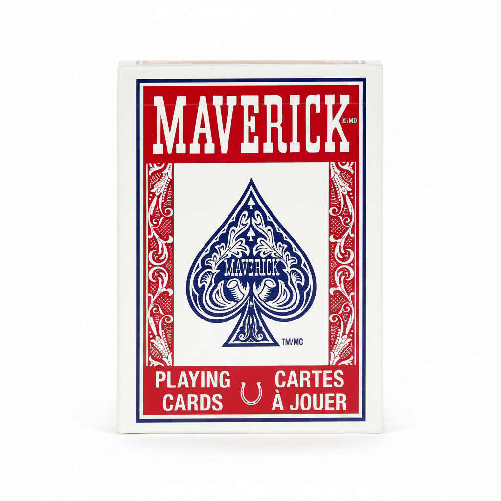 Maverick Poker Playing Cards (Color Chosen at Random)