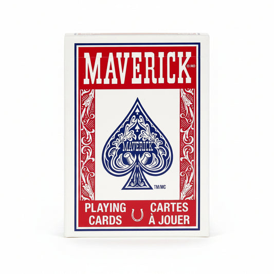 Maverick Poker Playing Cards (Color Chosen at Random)