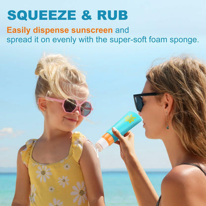 MONVIE Sunscreen Applicator, Refillable and Spill Proof