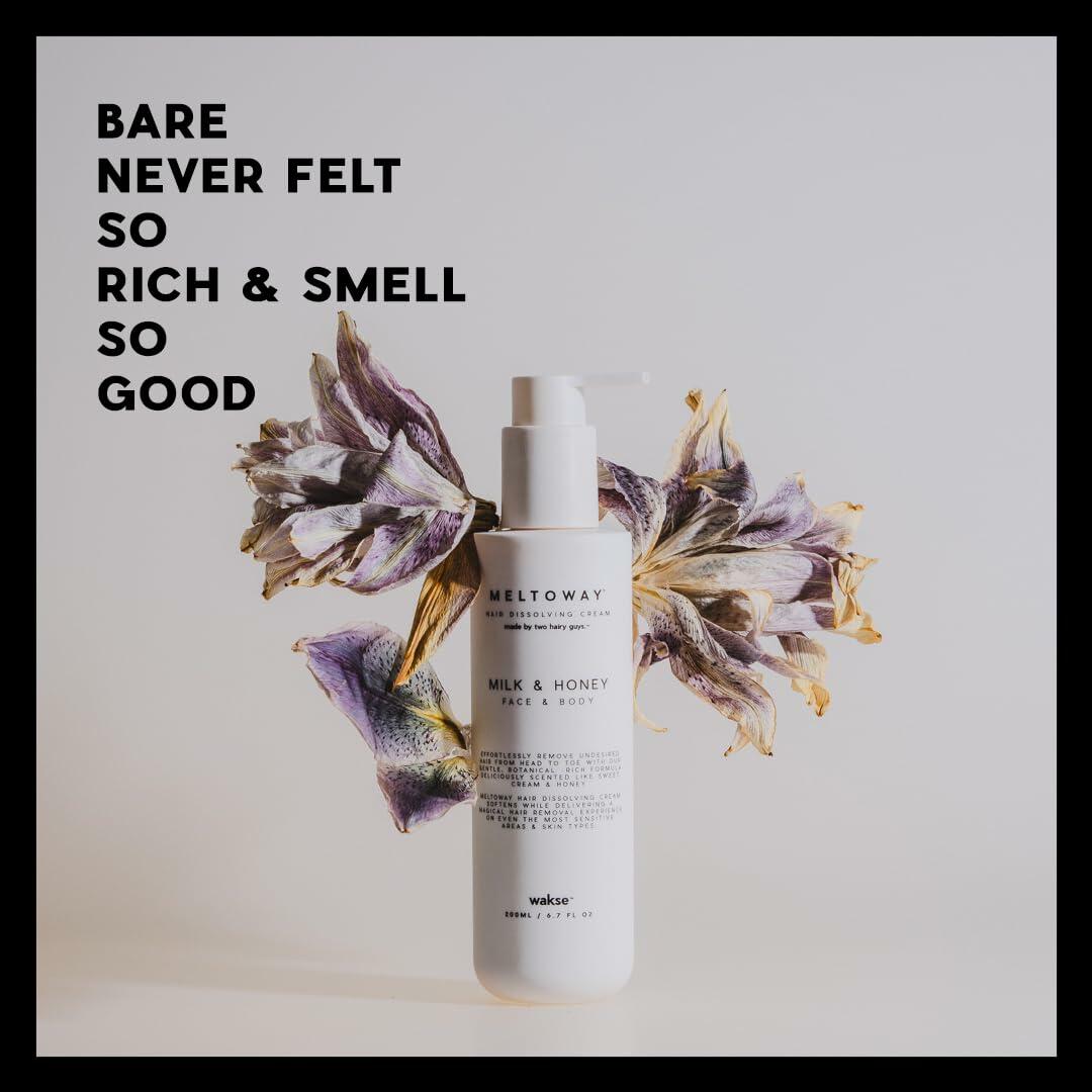 Wakse Milk & Honey Hair Dissolving Cream