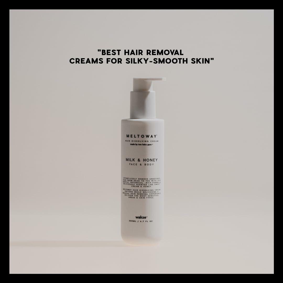 Wakse Milk & Honey Hair Dissolving Cream