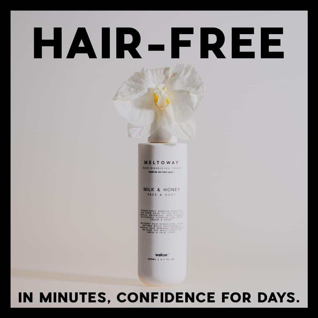 Wakse Milk & Honey Hair Dissolving Cream