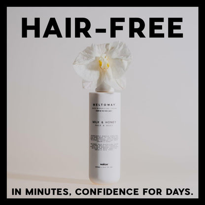 Wakse Milk & Honey Hair Dissolving Cream