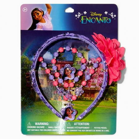 Claire s Disney Encanto Isabela Dress Up Accessory Set for female ( tween  teen ) - 4 Pack