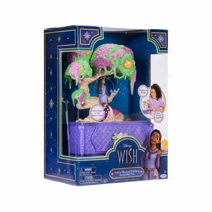 Disney's Wish Jewelry Box Asha's Wishing Tree Keepsake Musical Box