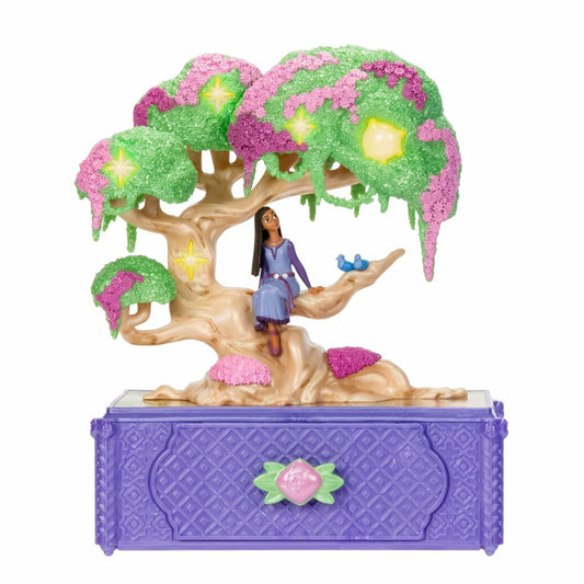Disney's Wish Jewelry Box Asha's Wishing Tree Keepsake Musical Box
