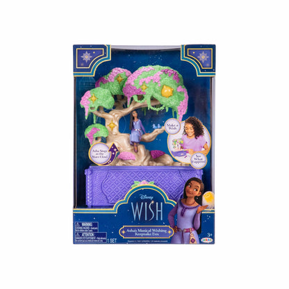 Disney's Wish Jewelry Box Asha's Wishing Tree Keepsake Musical Box