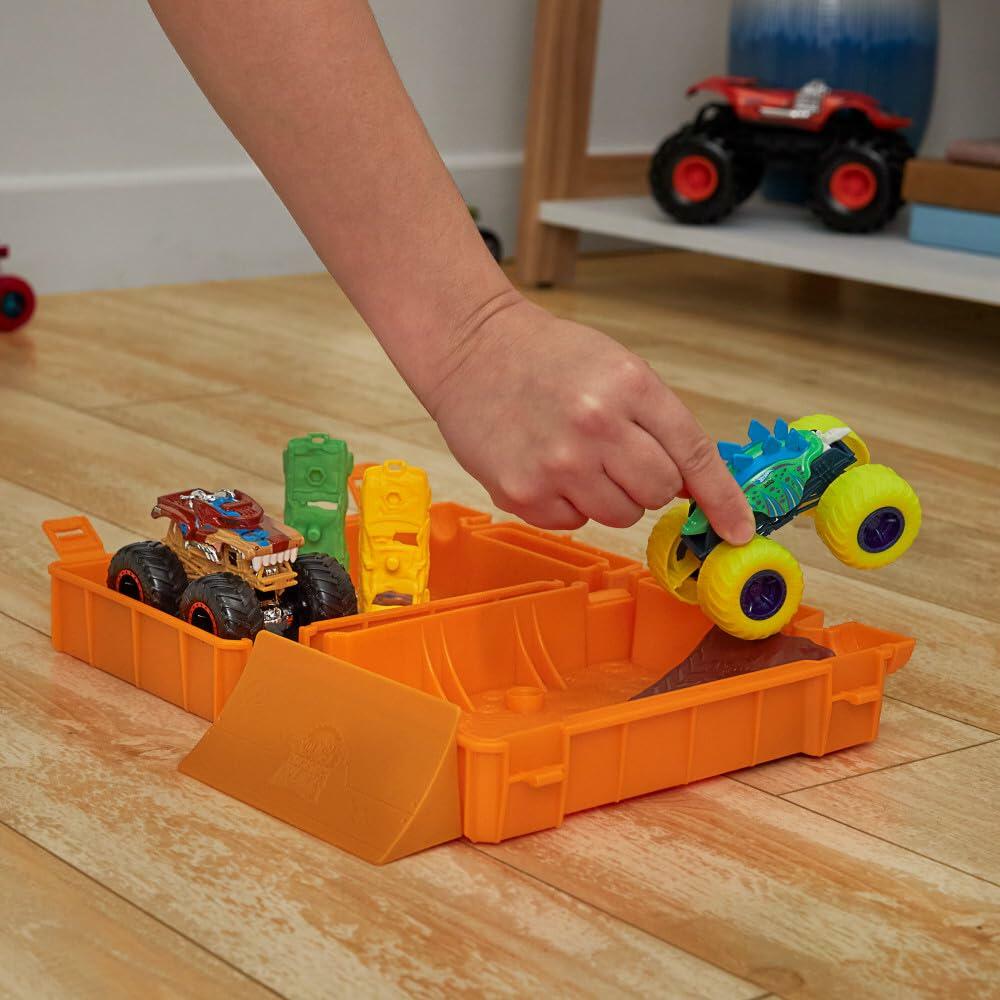 Hot Wheels Monster Trucks Refueling and Starting Track