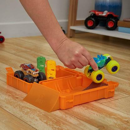 Hot Wheels Monster Trucks Refueling and Starting Track