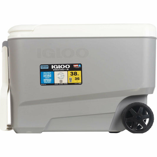 Igloo Wheelie Cool Cooler, 38 qt