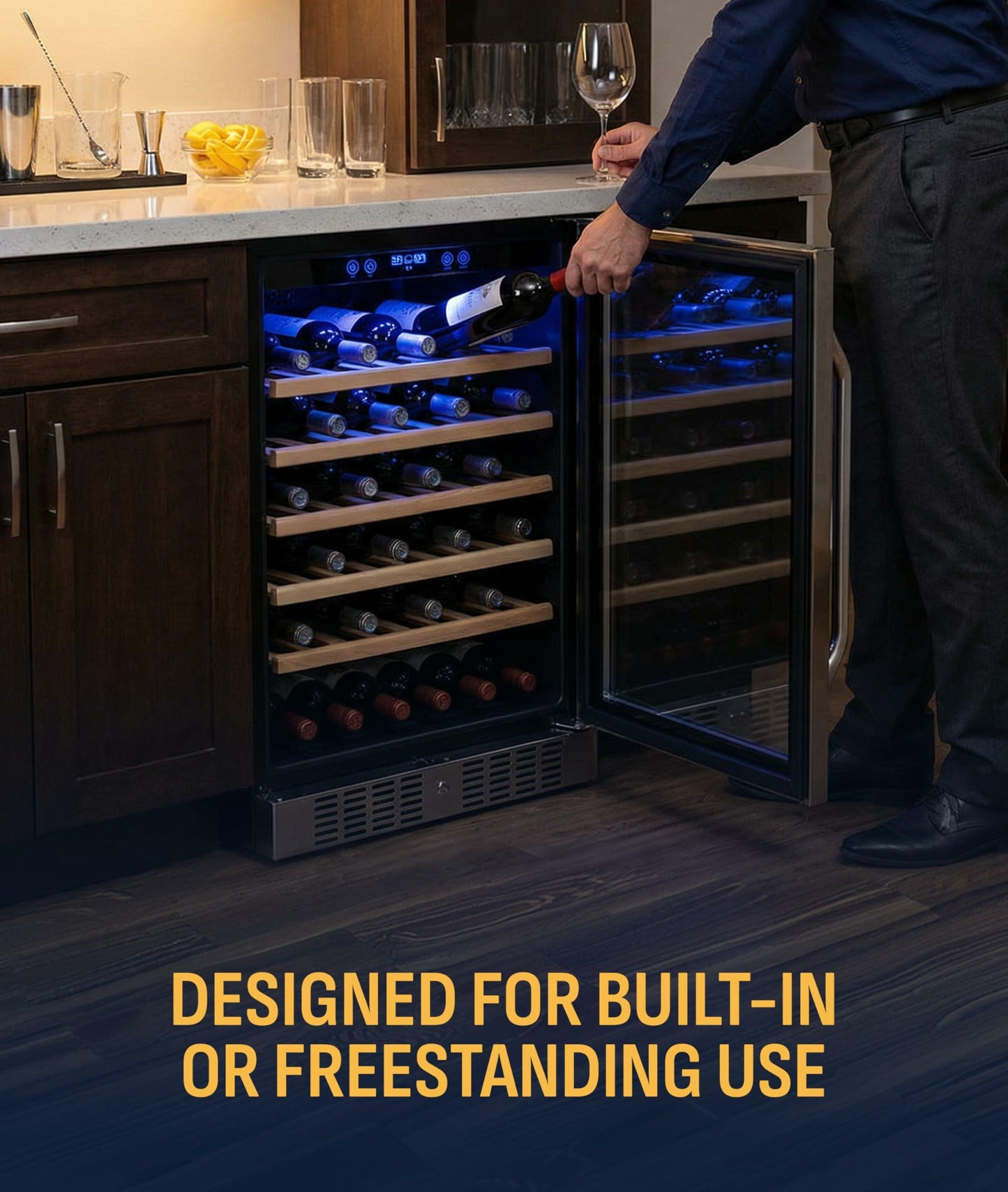 NewAir 52 Bottle Compressor Wine Cooler