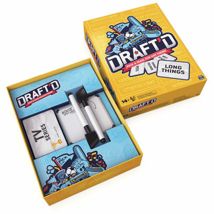 Spin Master Games, Draft’d, Competitive Drafting Party Game