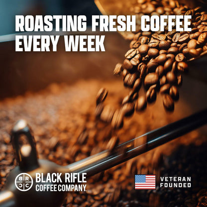 Black Rifle Coffee Company Bourbon, 12oz Bag, Ground Medium Roast