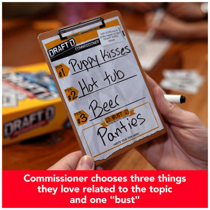 Spin Master Games, Draft’d, Competitive Drafting Party Game