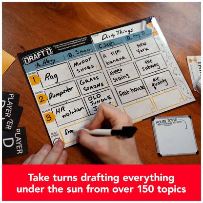 Spin Master Games, Draft’d, Competitive Drafting Party Game