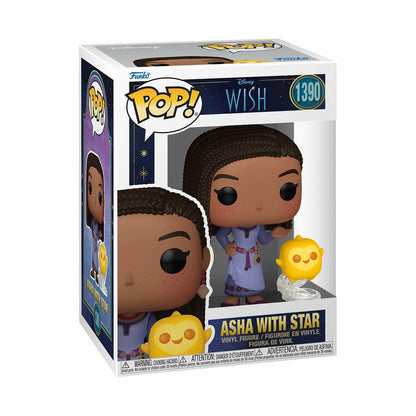 Funko POP! & Buddy: Disney Wish - Asha with Star