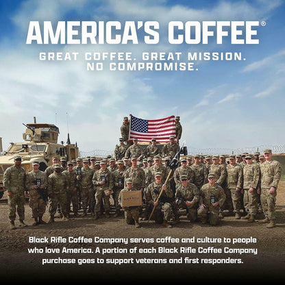 Black Rifle Coffee Company Bourbon, 12oz Bag, Ground Medium Roast