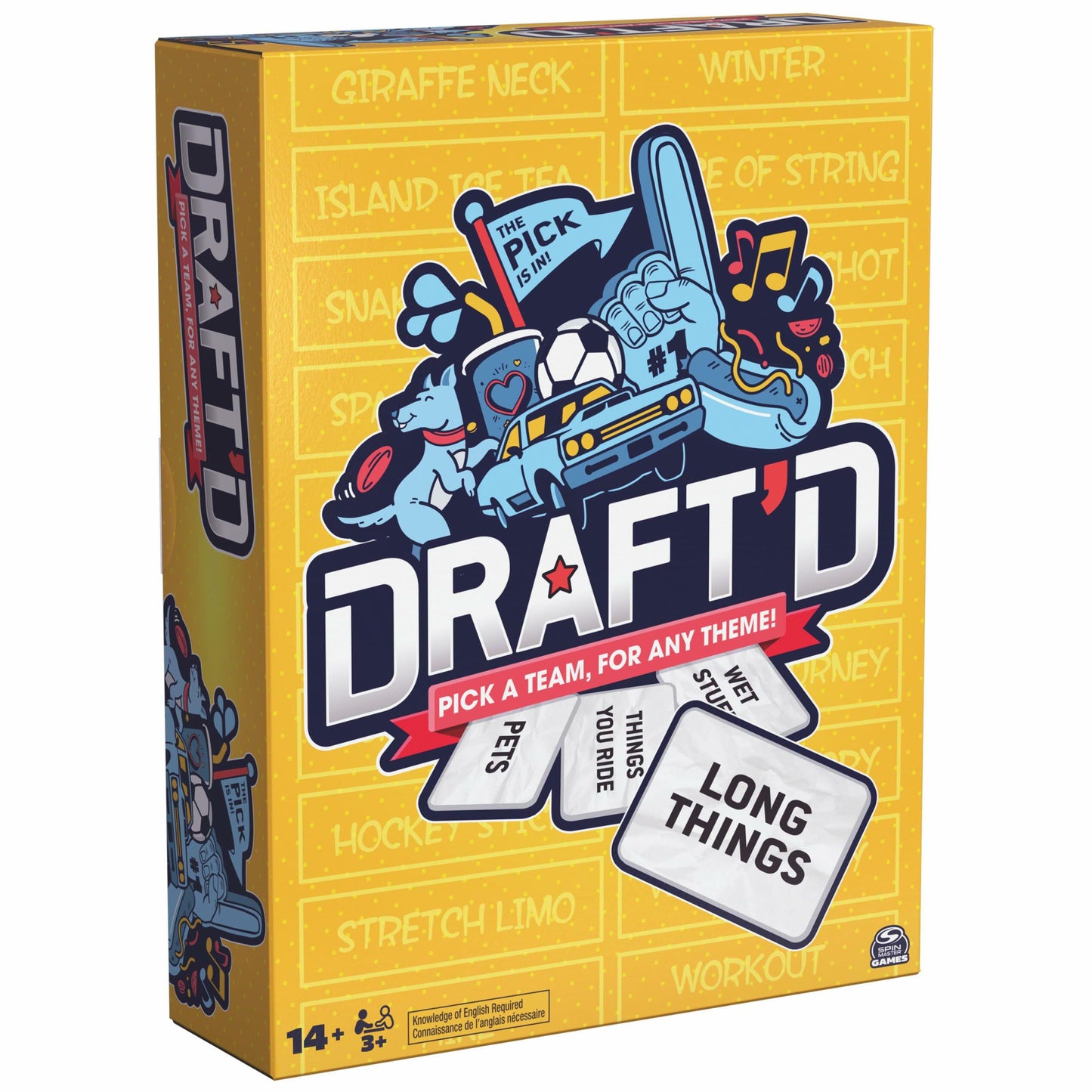 Spin Master Games, Draft’d, Competitive Drafting Party Game