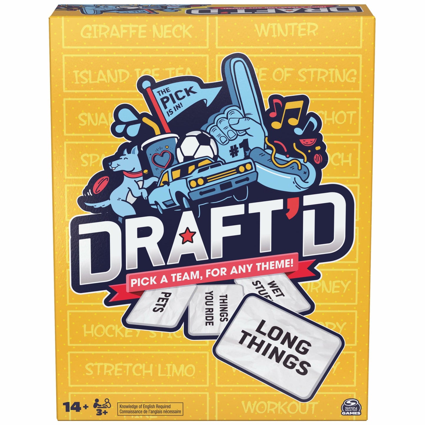 Spin Master Games, Draft’d, Competitive Drafting Party Game