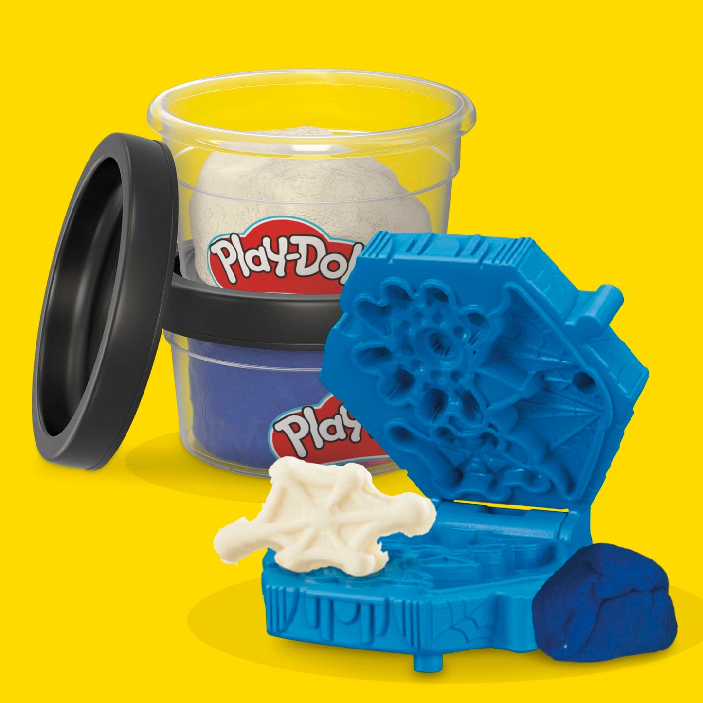 Play-Doh Marvel Spider-Man Thwip Squisher Set with Bendy Action Figure