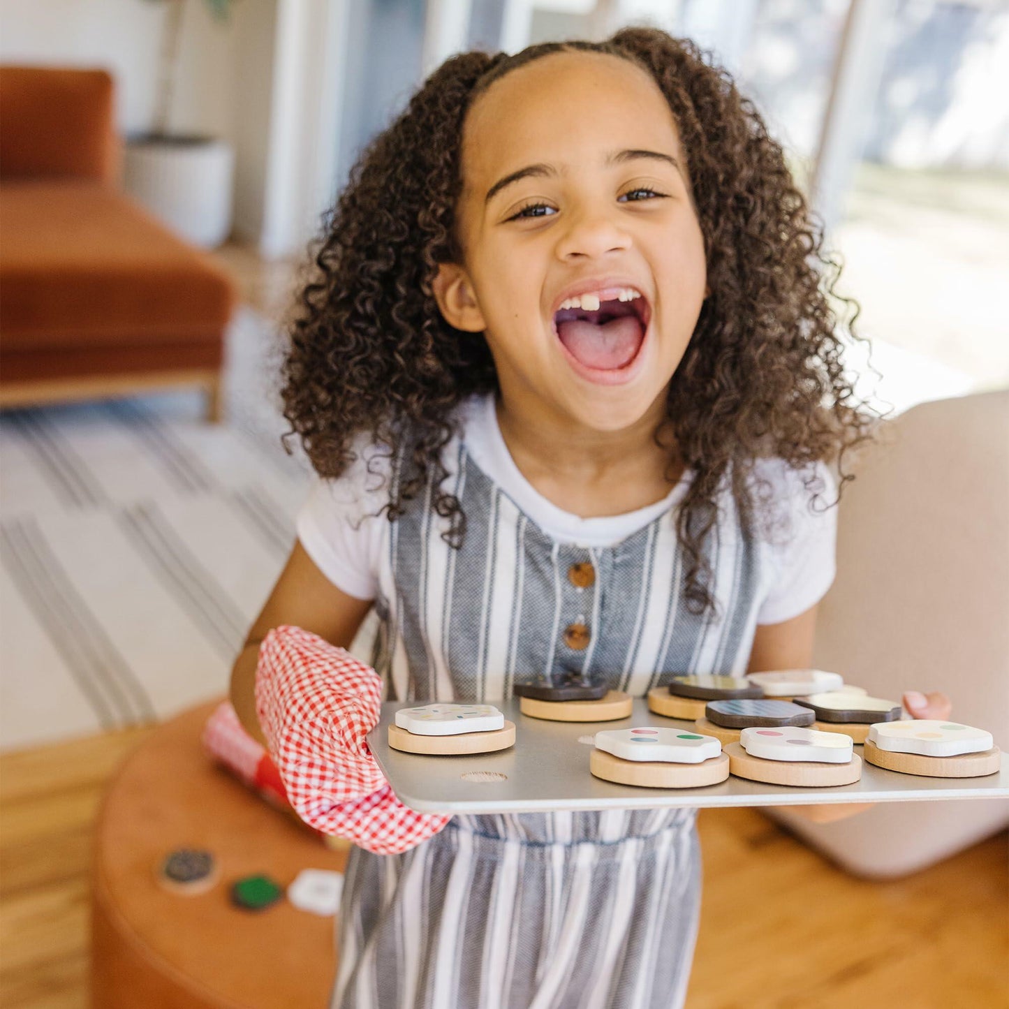 Melissa & Doug Slice & Bake Cookie Set with Wooden Play Food