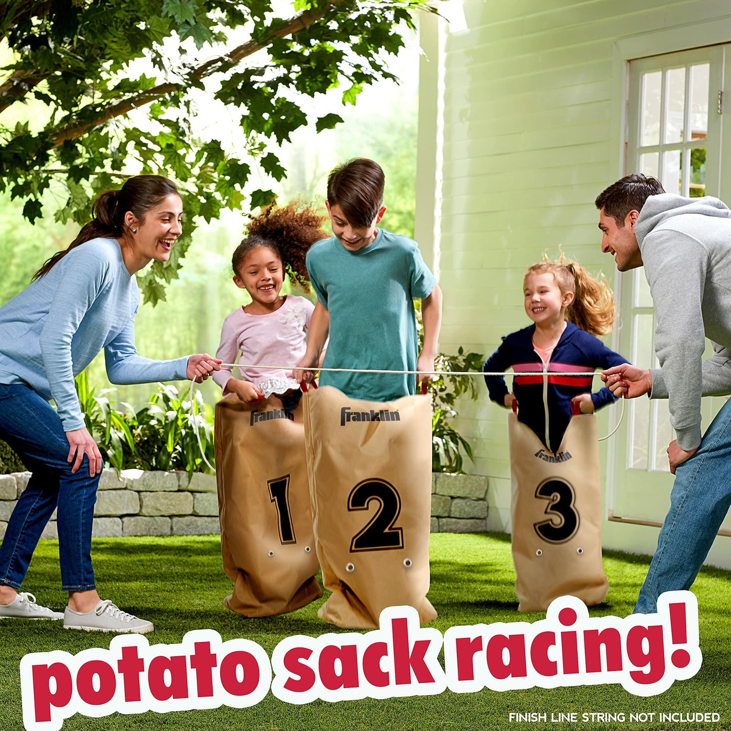 Franklin Field Day Potato Sack Race Bags & 3-Legged Race Bands