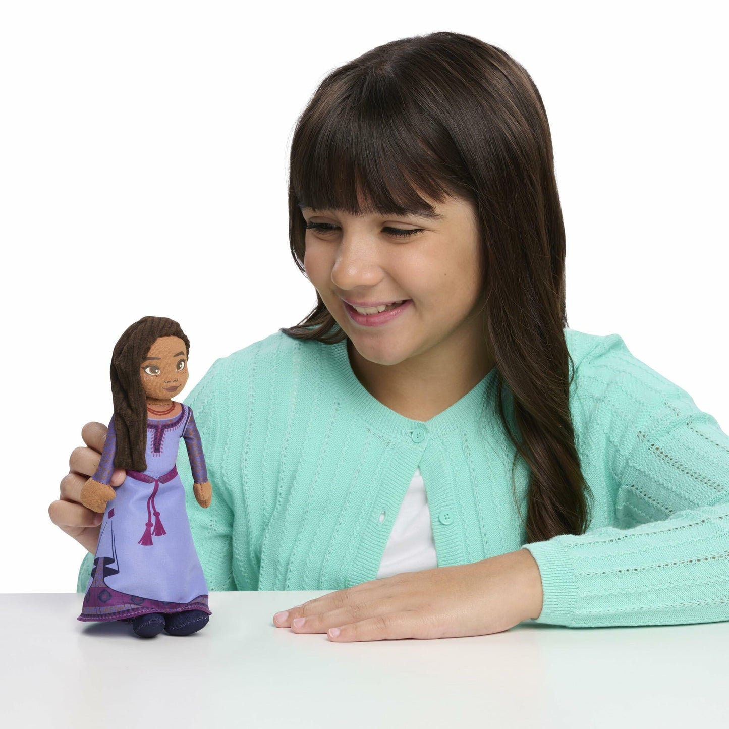 Disney Wish 8-inch Talking Plush Asha, Interactive Toy