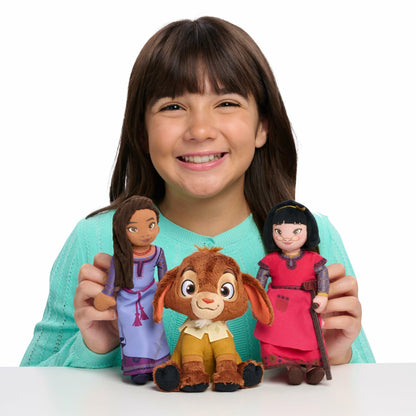 Disney Wish 8-inch Talking Plush Asha, Interactive Toy